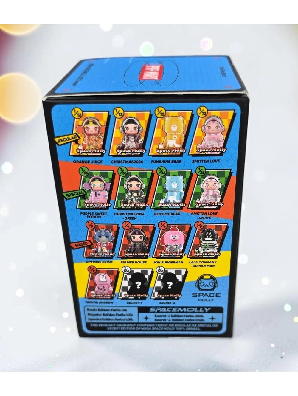 POP MART Mega Space Molly 100% Series 4 Christmas2024 Green Special 1/36